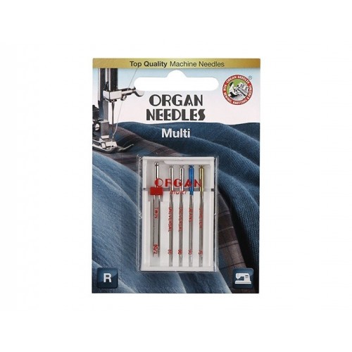 Иглы Organ Multi-5шт - купить иглы для швейной машины