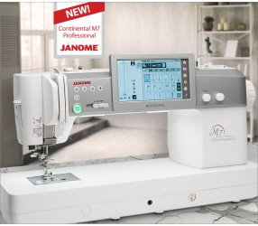 Janome Continental M7 Professional - любовь с первого взгляда