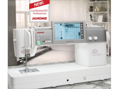 Janome Continental M7 Professional - любовь с первого взгляда