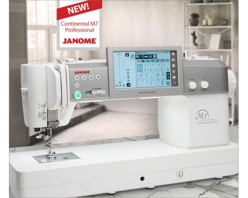 Janome Continental M7 Professional - любовь с первого взгляда