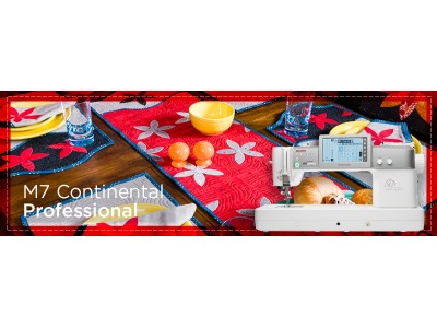 Janome Continental M7 Professional - любовь с первого взгляда