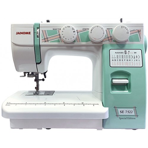 Электромеханическая швейная машина Janome Special Edition 7522