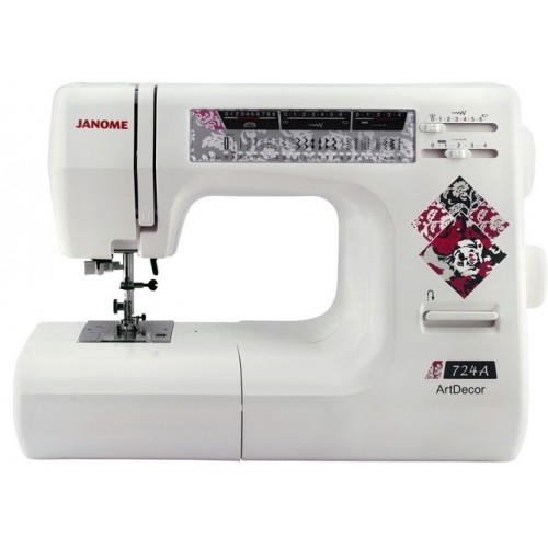 Электромеханическая швейная машина Janome ArtDecor 724A